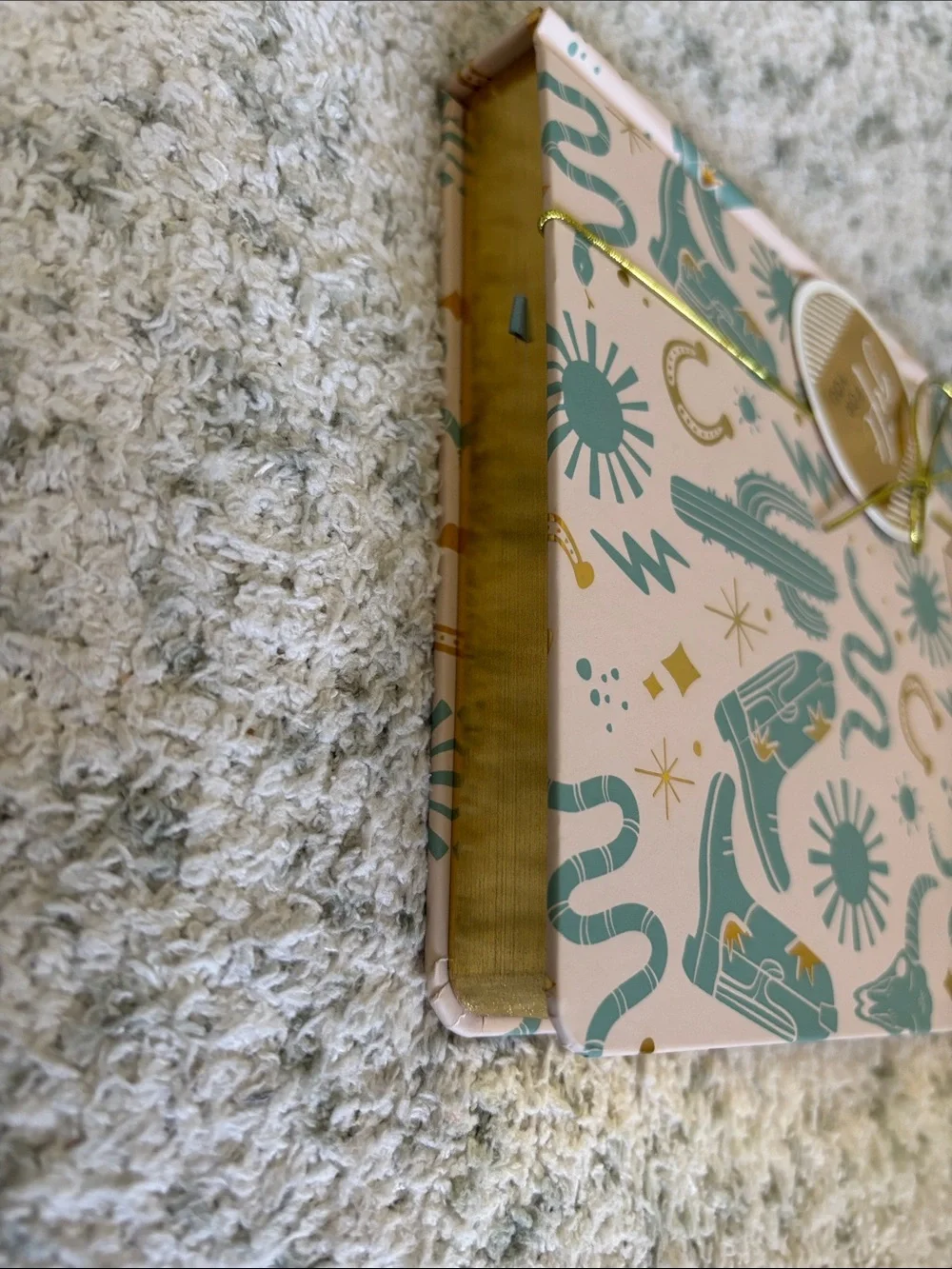 Santa Fe Western Stylized Journal Notebook NWT James Burke ~160pgs